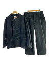 【中古】Porter Classic◆セットアップ/--/コーデュロイ/BLK//【メンズウェア】