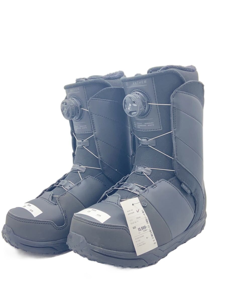 【中古】ANTHEM◆スノーボードブーツ/25cm/BLK【スポーツ】