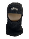 【中古】STUSSY◆ヘッドウェア/--/ポリエステル/ブラック/メンズ/1321143【服飾雑貨他】