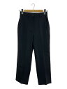 【中古】MONCLER◆PANTALONE/ボトム/38/ウール/BLK/I209P2A00006【レディースウェア】