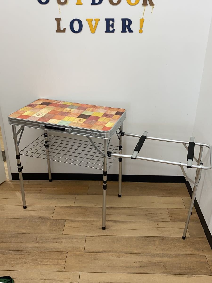 【中古】Coleman◆テーブル ナチュラルモザイク ツーウェイキッチンスタンド 2000021981【スポーツ】