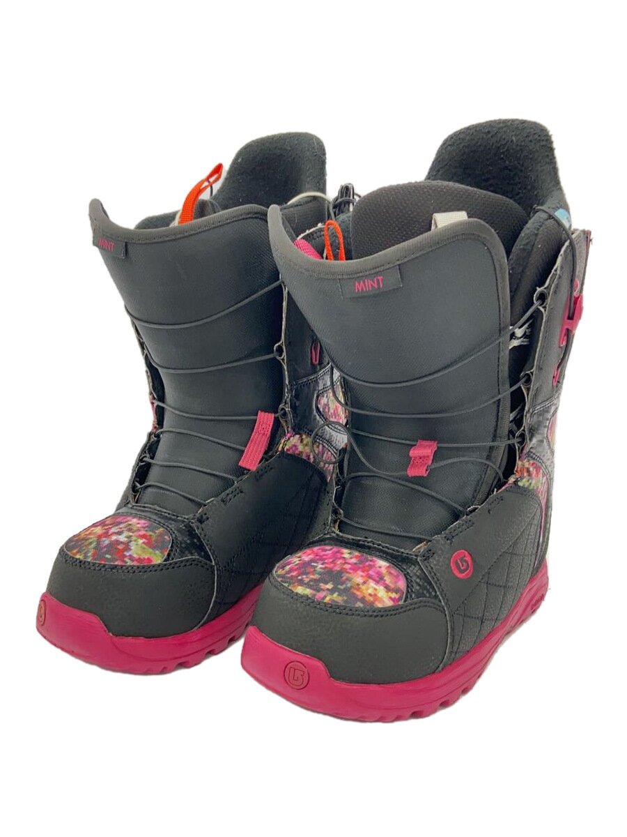 【中古】BURTON◆スノーボードブーツ/24cm/クイックレーシング【スポーツ】