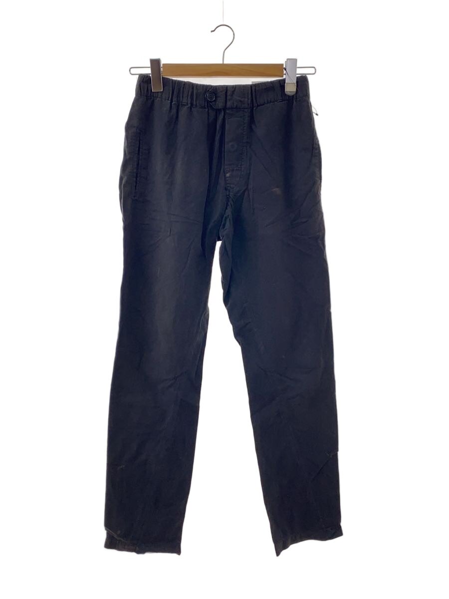 ANN DEMEULEMEESTER◆イージーパンツ/ボトム/XXS/コットン/BLK/352-01-76038//