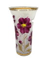 【中古】BOHEMIA GLASS(Crystal)◆ボヘミアガラス/花瓶/クリスタル【インテリア小物・日用雑貨】