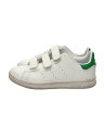 【中古】adidas◆キッズ靴/17.5cm/スニーカー/WHT/FX7534【キッズ】