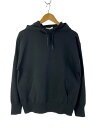 【中古】NEUTRALWORKS.◆パーカー/S/ポリエステル/BLK【レディースウェア】