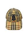 【中古】BURBERRY LONDON◆TBロゴ/ノバチェック/キャップ/L/コットン/BEG/チェック/メンズ/8027502【服飾雑貨他】(4)