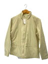 【中古】L.L.Bean◆ナイロンジャケット/M/ナイロン/クリーム【メンズウェア】