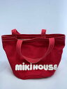【中古】MIKI HOUSE◆トートバッグ/コットン/RED/13-8204-615【バッグ】
