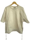 【中古】MAISON SPECIAL◆Tシャツ/2/コットン/CRM/11231411321【メンズウェア】