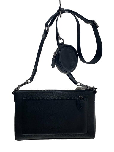 【中古】COACH◆ショルダーバッグ/レザー/BLK/CE682【バッグ】 【中古】COACH◆ショルダーバッグ/レザー/BLK/CE682【バッグ】