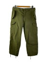 【中古】MILITARY◆カーゴパンツ/--/コットン/KHK【メンズウェア】(4)