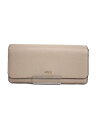 【中古】FURLA◆BABYLON CONTINENTAL WALLET/長財布/レザー/無地/レディース/PCY2UNO【服飾雑貨他】