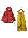 【中古】ONYONE◆キッズウェアー/90/RED/ons57004/オンヨネ/レッド/赤/アウトドア/スキー/スノボード【スポーツ】