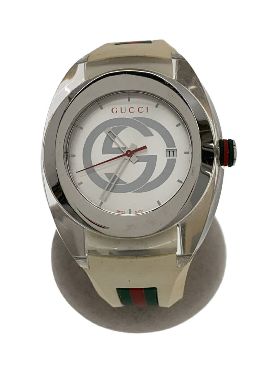 【中古】GUCCI◆クォーツ腕時計/アナ