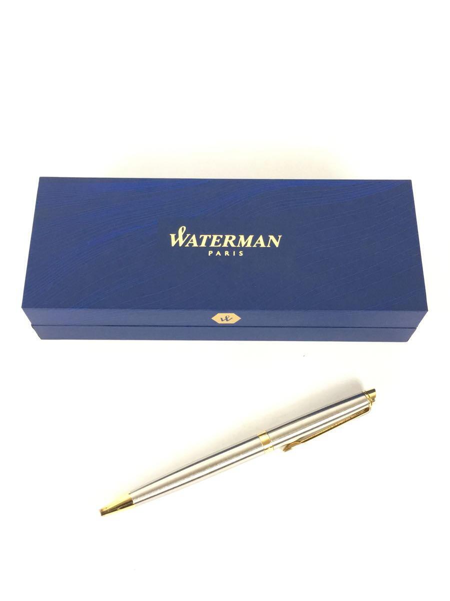 【中古】WATERMAN◆メトロポリタン/文具/SLV/ボールペン【インテリア小物・日用雑貨】