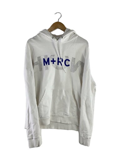 【中古】M+RC NOIR◆パーカー/XL/コットン/WHT//【メンズウェア】 【中古】M+RC NOIR◆パーカー/XL/コットン/WHT//【メンズウェア】