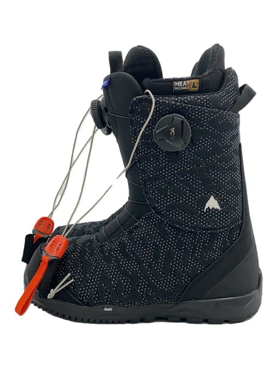 【中古】BURTON◆スノーボードブーツ/27.5cm/BOA/BLK【スポーツ】