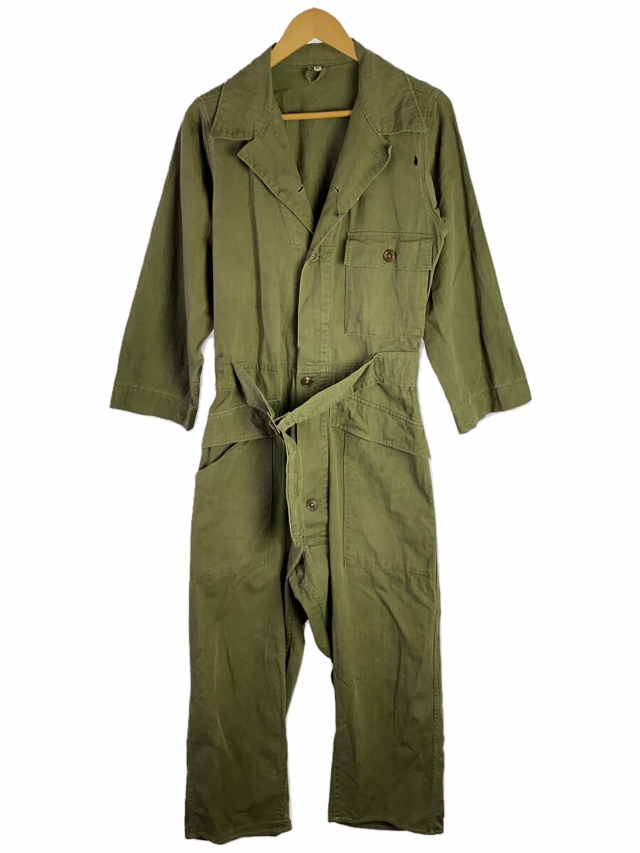 【中古】US.ARMY◆オールインワン/M/コットン/KHK【メンズウェア】