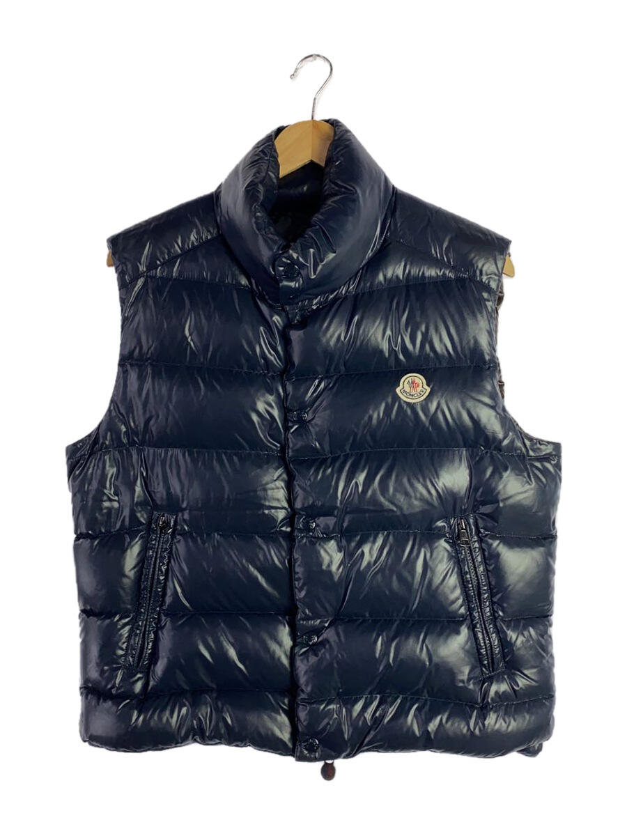 【中古】MONCLER◆TIB GILET/ダウンベスト/3/ナイロン/ネイビー/c20914335005 68950【メンズウェア】