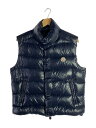 MONCLER◆TIB GILET/ダウンベスト/3/ナイロン/ネイビー/c20914335005 68950