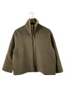 【中古】HERMES◆ダブルフェイス/ジャケット/34/カシミア/GRY/2H0120DB【レディースウェア】(4)
