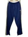 【中古】adidas◆ボトム/L/ポリエステル/NVY【メンズウェア】