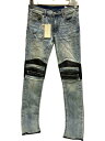 【中古】mnml◆ボトム/28/コットン/BLU/03-5824-1775【メンズウェア】