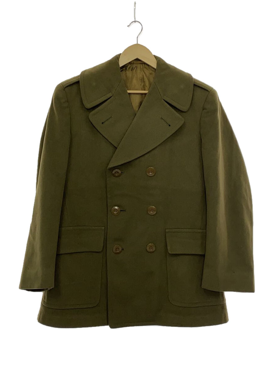 【中古】US.ARMY◆コート/--/ウール/GRN/55-O-3342/40s/マッキーノコート【メンズウェア】