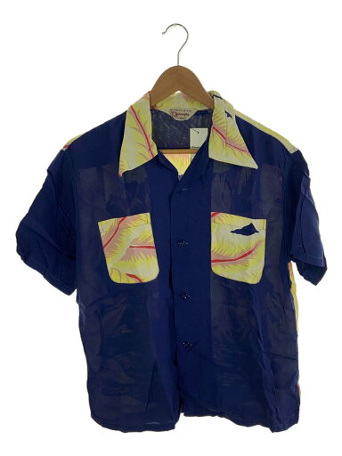 【中古】SUN SURF◆アロハシャツ/S/レーヨン/NVY/M32113【メンズウェア】 【中古】SUN SURF◆アロハシャツ/S/レーヨン/NVY/M32113【メンズウェア】