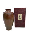 【中古】壷・花瓶/BRW/順啓作/青銅花瓶【インテリア小物・日用雑貨】