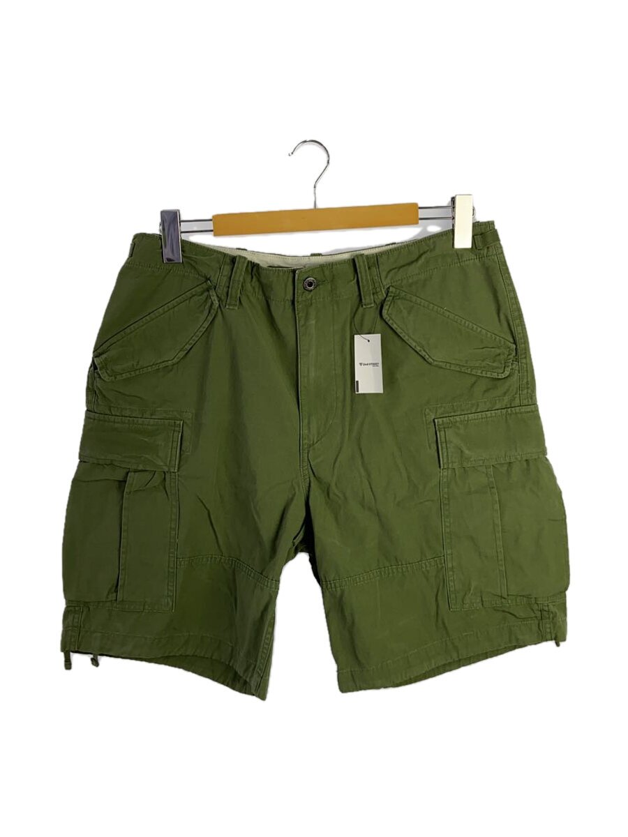 【中古】POLO RALPH LAUREN◆ショートパンツ/34/コットン/KHK/無地//【メンズウェア】