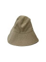 【中古】La Maison de Lyllis◆LINEN POTHOT/バケットハット/リネン/BEG/レディース//【服飾雑貨他】