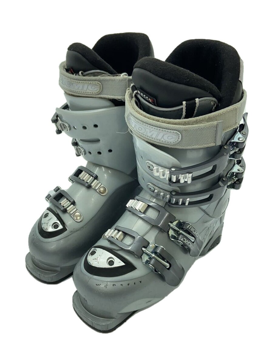 【中古】ATOMIC◆スキーブーツ/24.5cm/SLV【スポーツ】