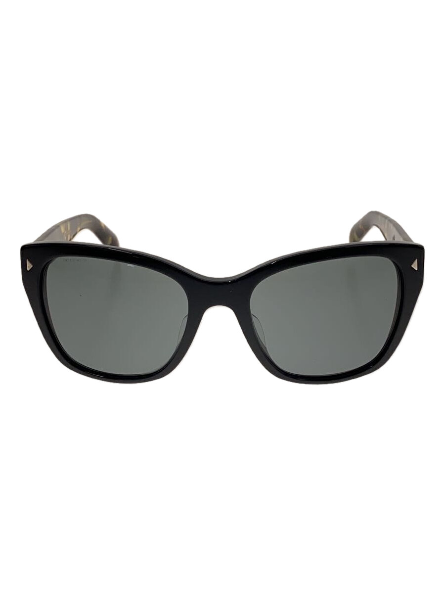PRADA - 【中古】PRADA◆サングラス/ウェリントン/プラスチック/BLK/BLK/レディース/SPR 09S-F【服飾雑貨他】