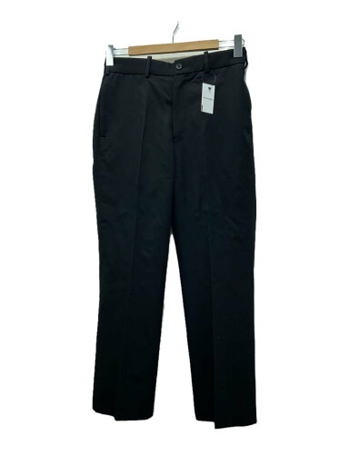 【中古】MARKAWARE◆1タックチノパン/スラックスパンツ/1/ウール/BLK/A16C-10PT01C【メンズウェア】 【中古】MARKAWARE◆1タックチノパン/スラックスパンツ/1/ウール/BLK/A16C-10PT01C【メンズウェア】