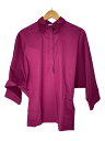 【中古】MAX MARA◆半袖シャツ/38/コットン/パープル/11110931-38-01【レディースウェア】(4)
