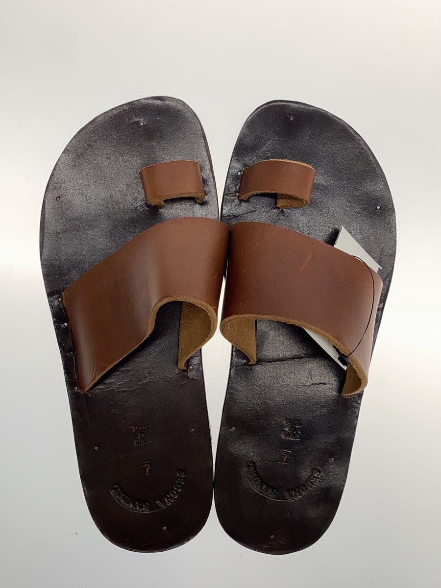 【中古】サンダル/UK7/BRW【シューズ】
