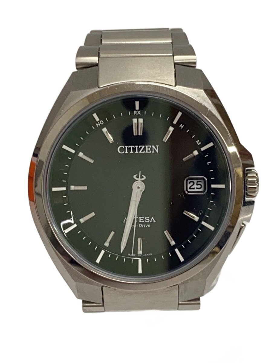 【中古】CITIZEN◆腕時計/アナログ/ステンレス/ブラック/シルバー/GN-4W-S-12G【服飾雑貨他】