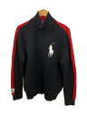 【中古】POLO RALPH LAUREN◆カーディガン(厚手)/L/ウール/BLK【メンズウェア】(4)