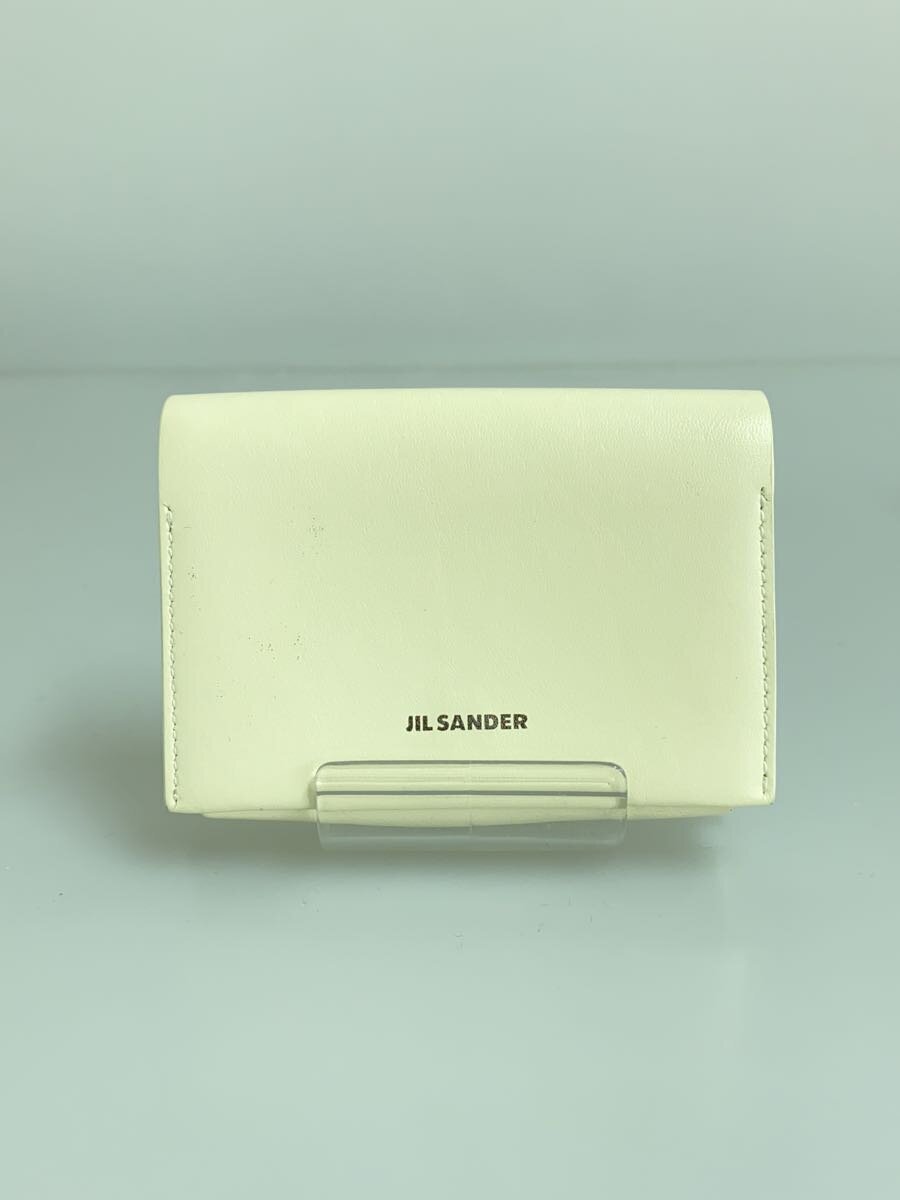【中古】JIL SANDER◆カードケース/--/WHT/レディース//【服飾雑貨他】