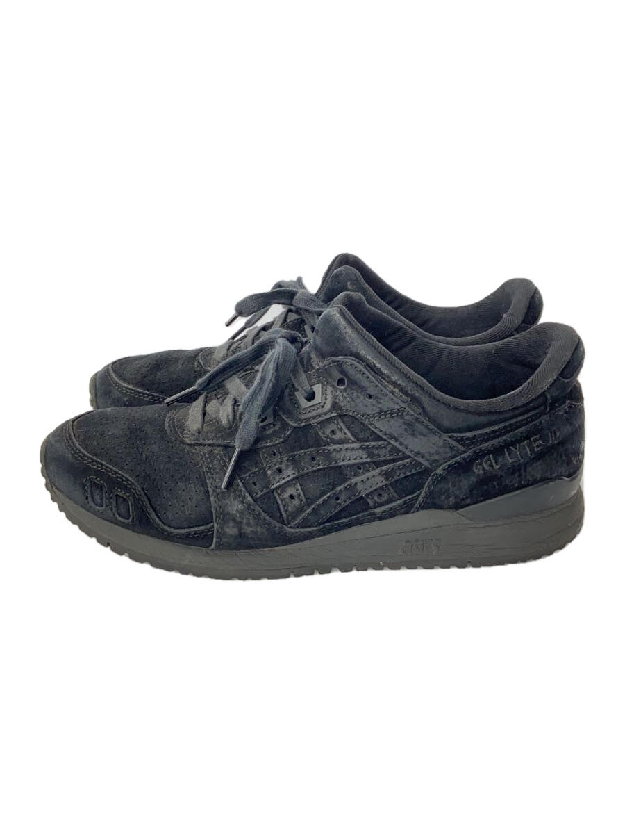 【中古】ASICS◆GEL-LYTE III OG/ローカットスニーカー/25.5cm/BLK/1201A050【シューズ】