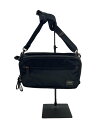 【中古】PORTER◆ショルダーバッグ/ナイロン/BLK【バッグ】(4)