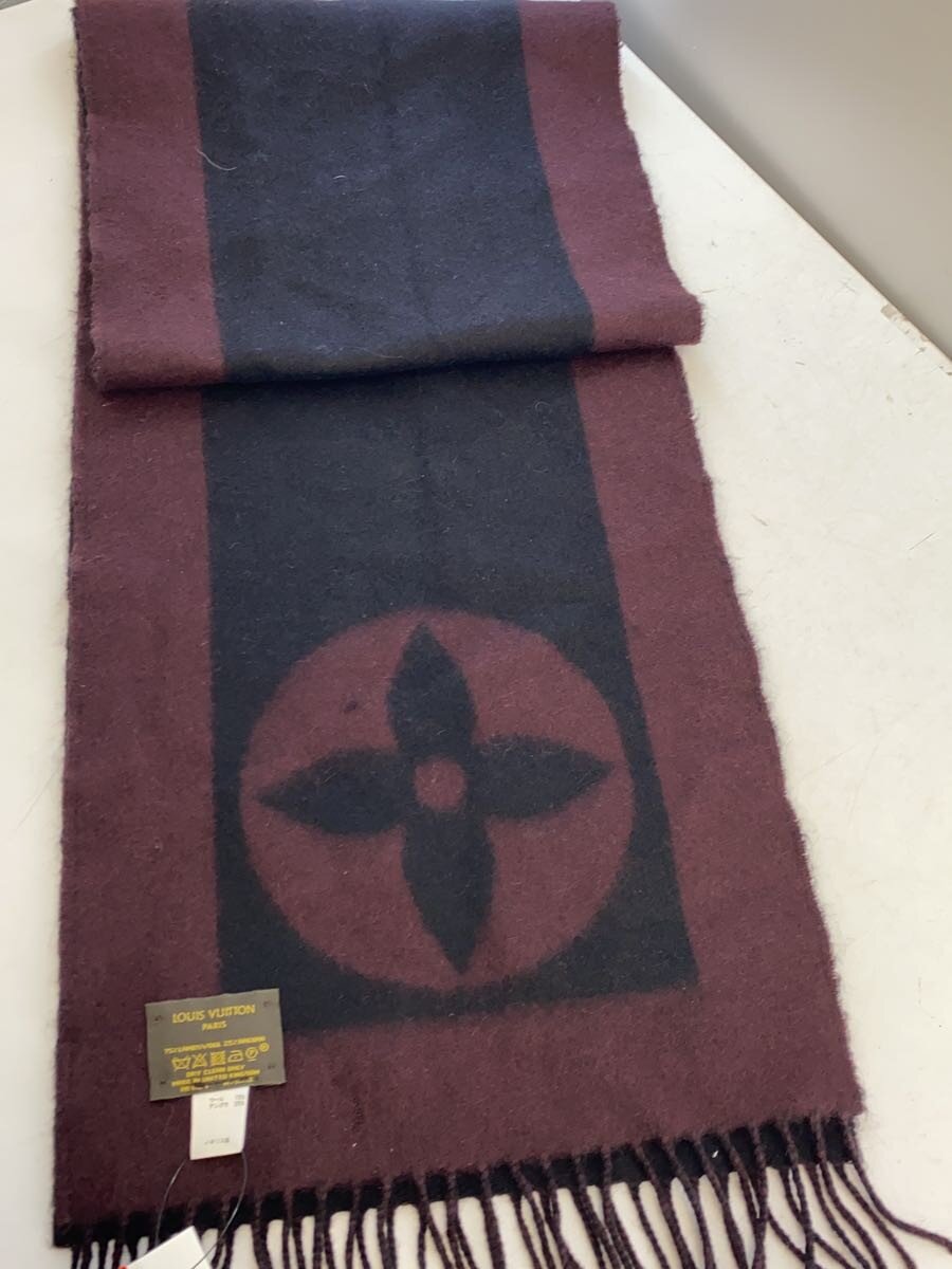 2nd STREET 楽天市場店の【中古】LOUIS VUITTON◆エシャルプ・カーディフ/ウール/BRD/メンズ//【服飾雑貨他】｜アングル3