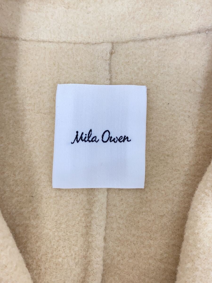 【中古】Mila Owen◆コート/O/ポリエステル/CRM/無地/09WFC254110【レディースウェア】 jumblestore-38378208 2nd STREET 楽天市場店 サンプル画像3