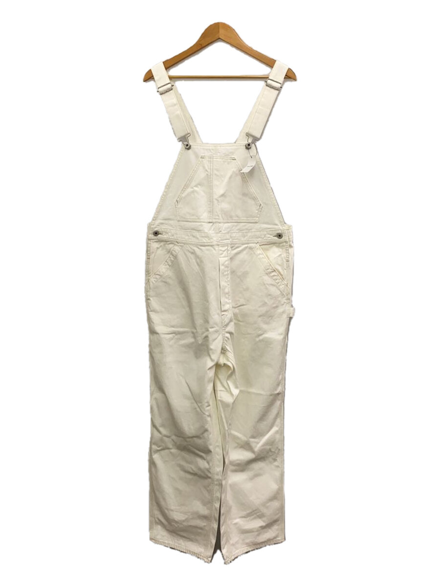 【中古】JOHN BULL◆オーバーオール/S/コットン/WHT/21681【メンズウェア】