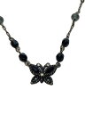 【中古】ANNA SUI◆ネックレス/--/トップ有/レディース/バタフライトップ/アナスイ/蝶/ブラック/黒/【服飾雑貨他】
