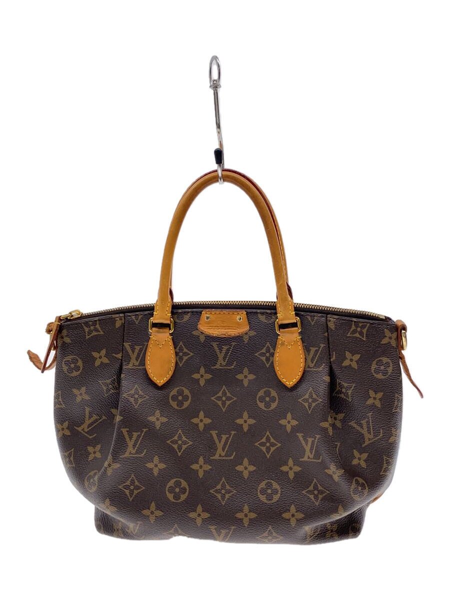VANESSA BRUNO - 【中古】LOUIS VUITTON◆チュレンPM_モノグラム・キャンバス_BRW/PVC/BRW【バッグ】