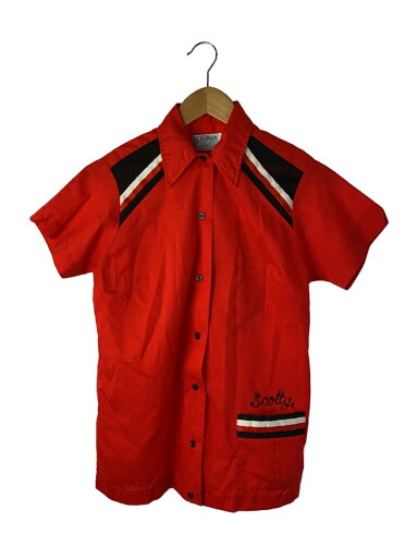【中古】HILTON◆半袖シャツ/--/--/RED【メンズウェア】 【中古】HILTON◆半袖シャツ/--/--/RED【メンズウェア】