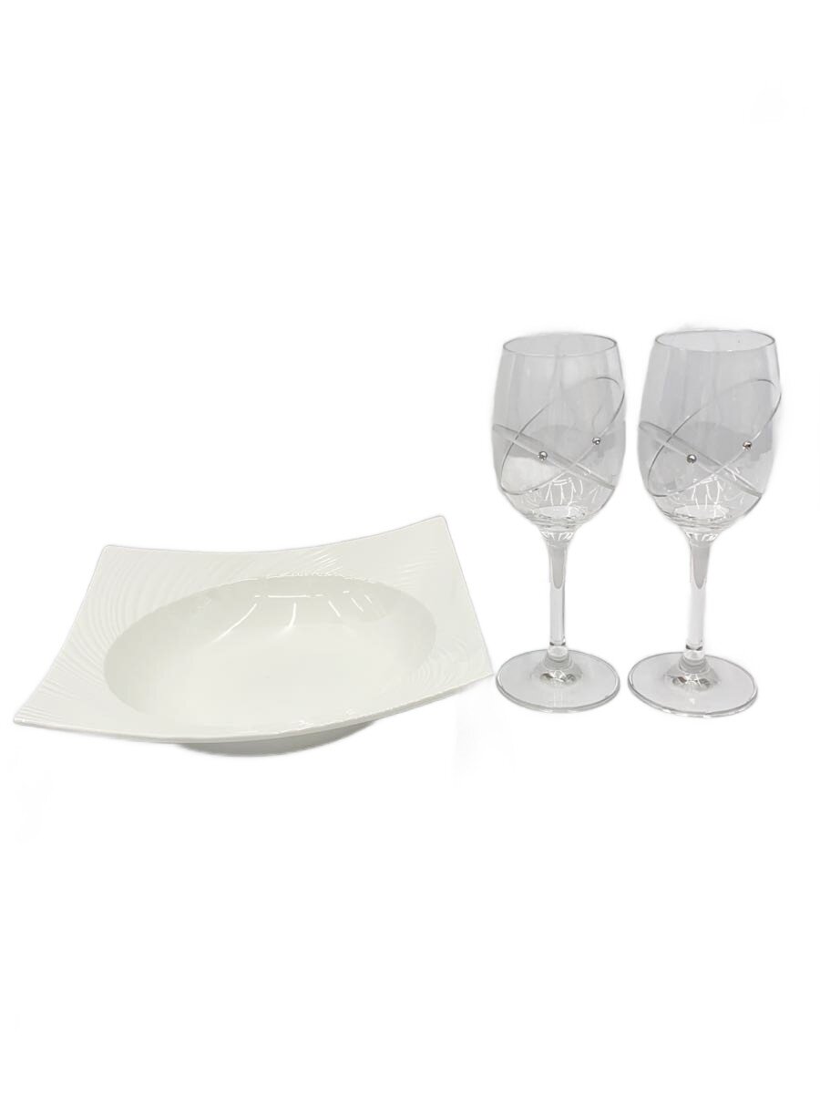 乐天商城 - 【中古】WEDGWOOD◆プレート/3点セット/WHT/ETHREAL101/【キッチン用品】